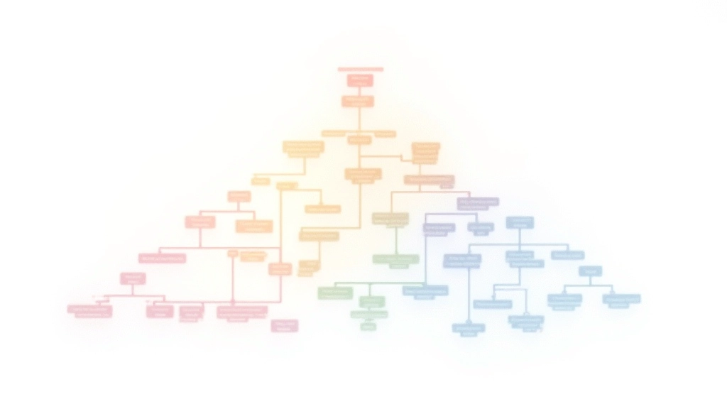 Hierarchical dendrogram with labeled branches showing client clustering at multiple levels with color-coded segments
