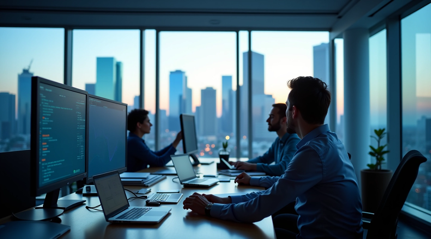 ClusterVault Analytics Ltd office workspace